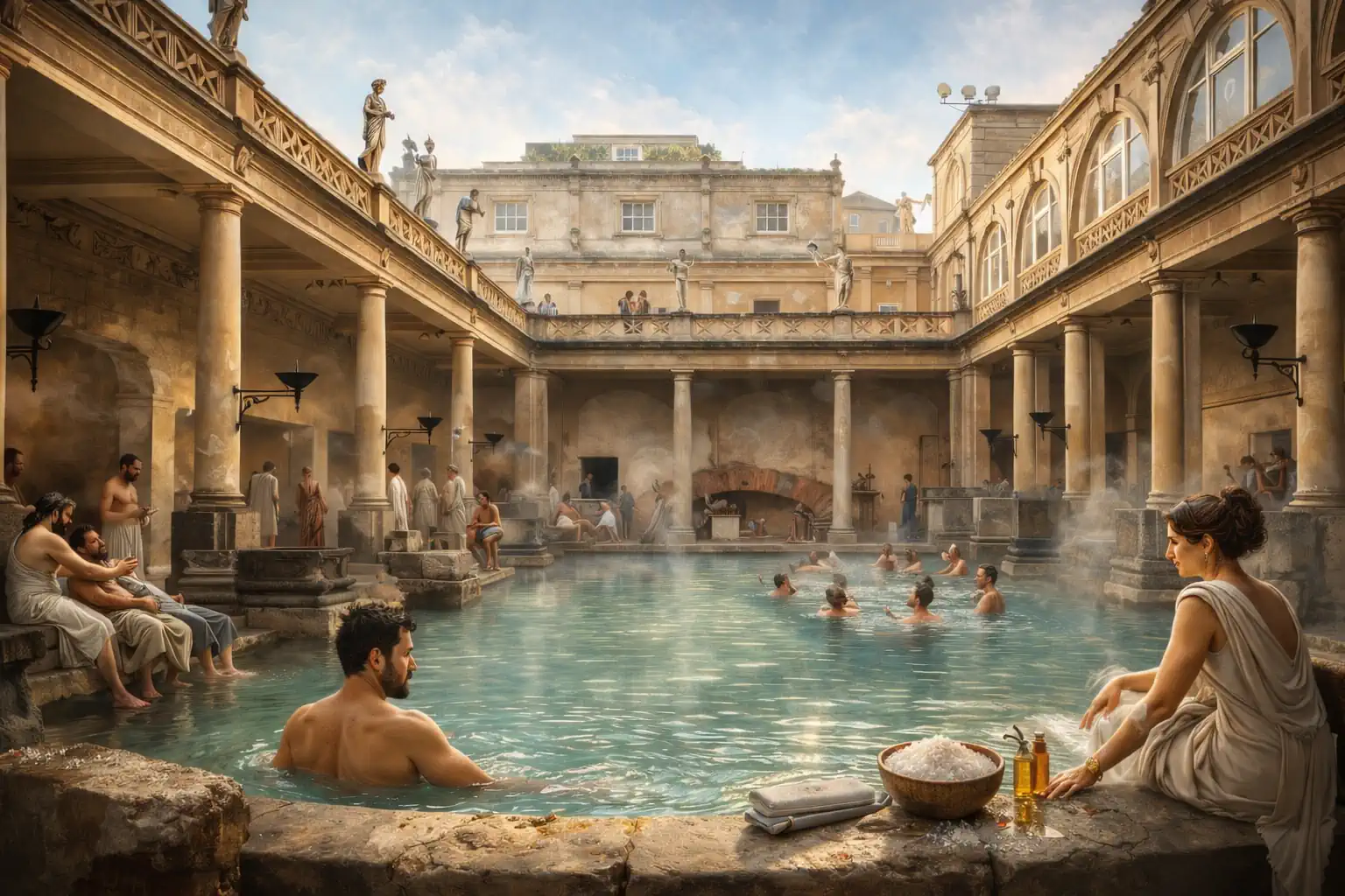Les sels de bain : à l'origine de leur utilisation